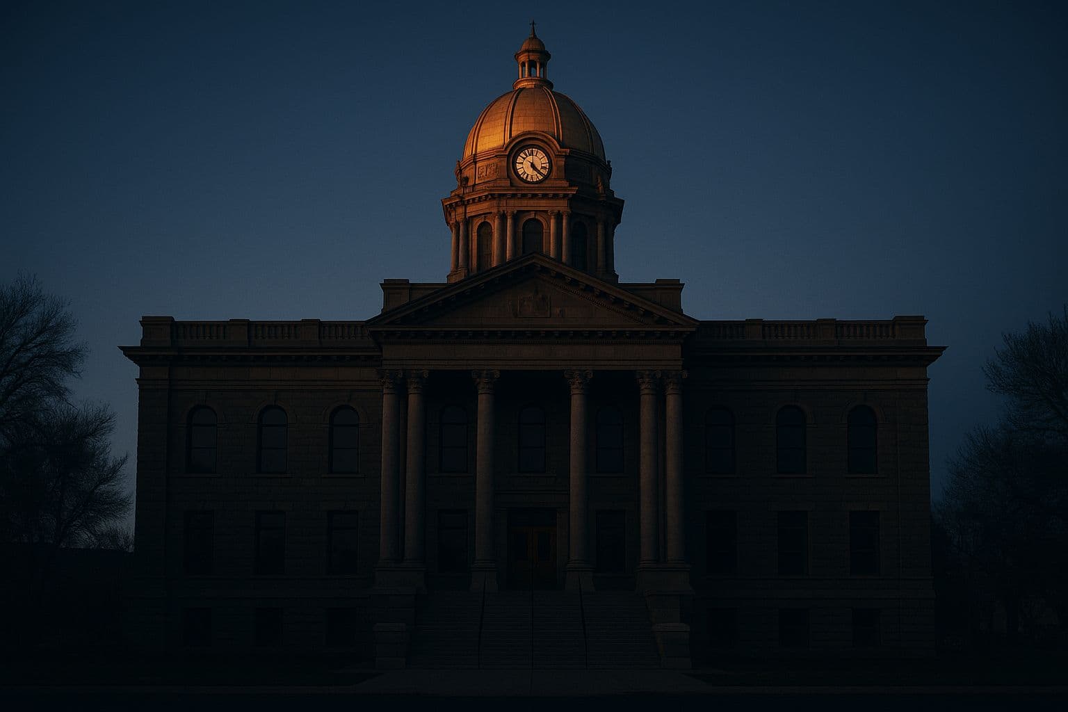 Historic domed courthouse in southern Colorado